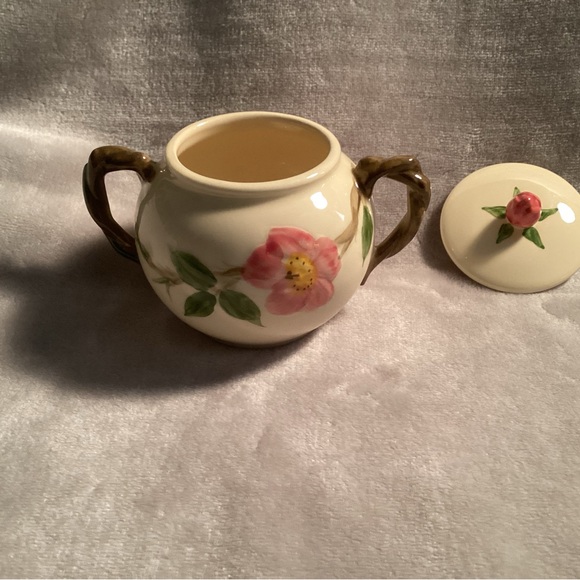 Vintage Franciscan Earthenware Sugar & Creamer. Antique - Picture 3 of 14